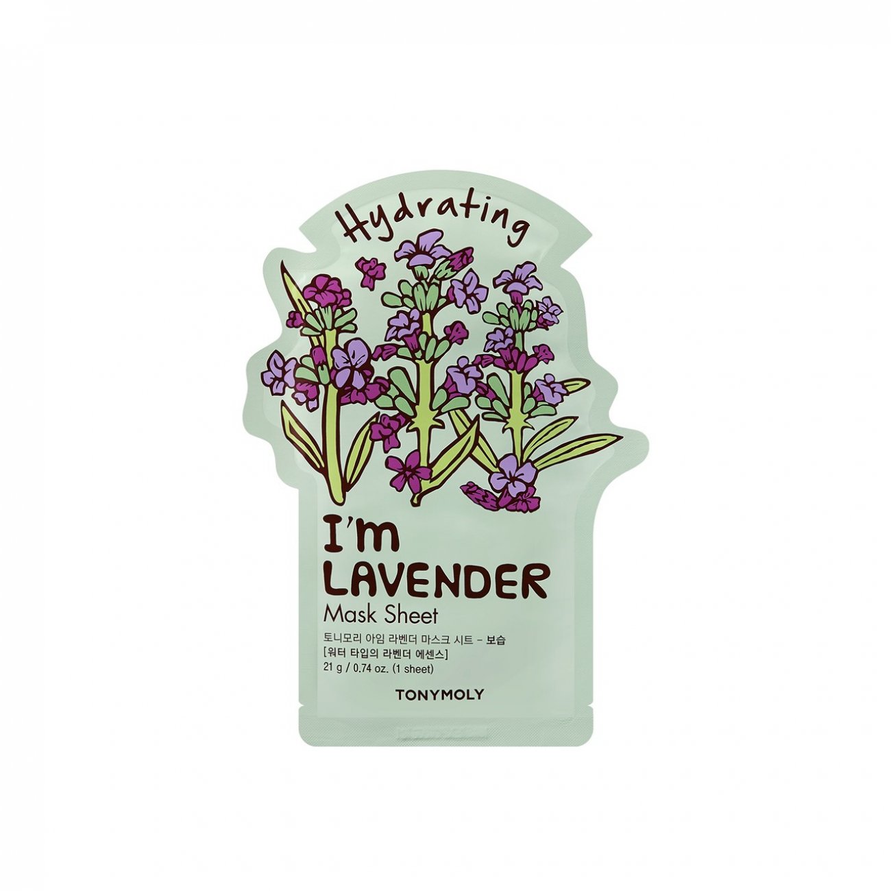 timeren pessimist følsomhed Buy TONYMOLY I'm Lavender Hydrating Mask Sheet 21g (0.74oz) · USA