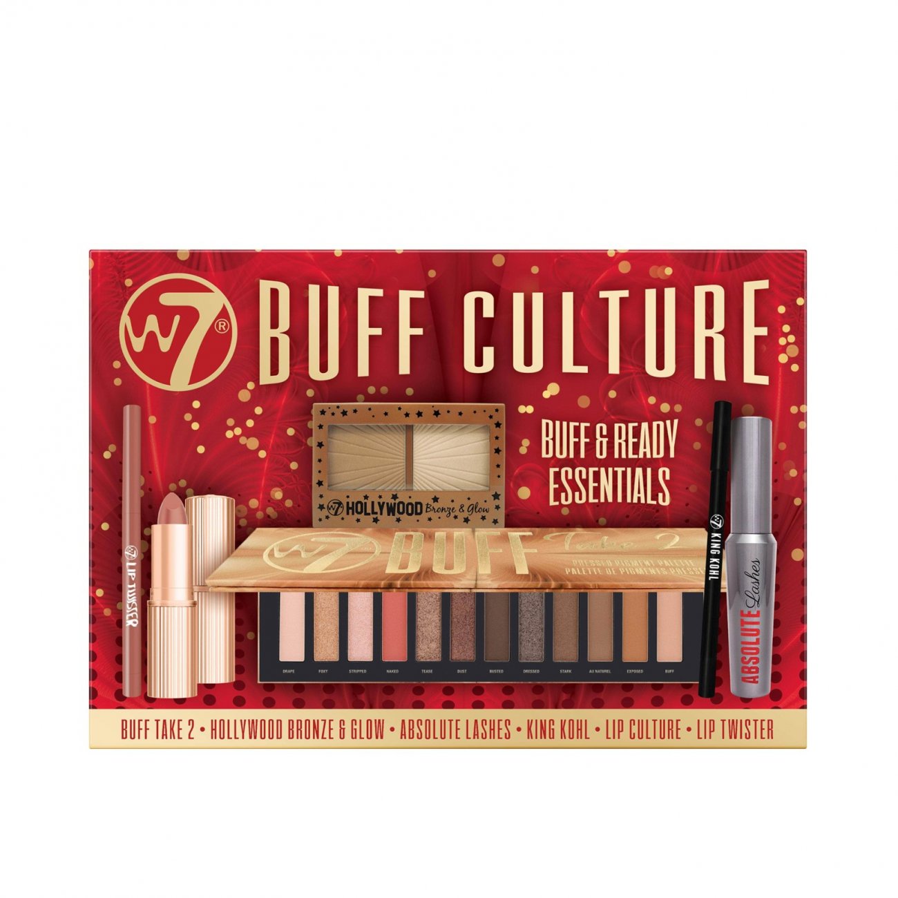 Intens orange bygning Buy GIFT SET:W7 Makeup Buff Culture Gift Set · Russia