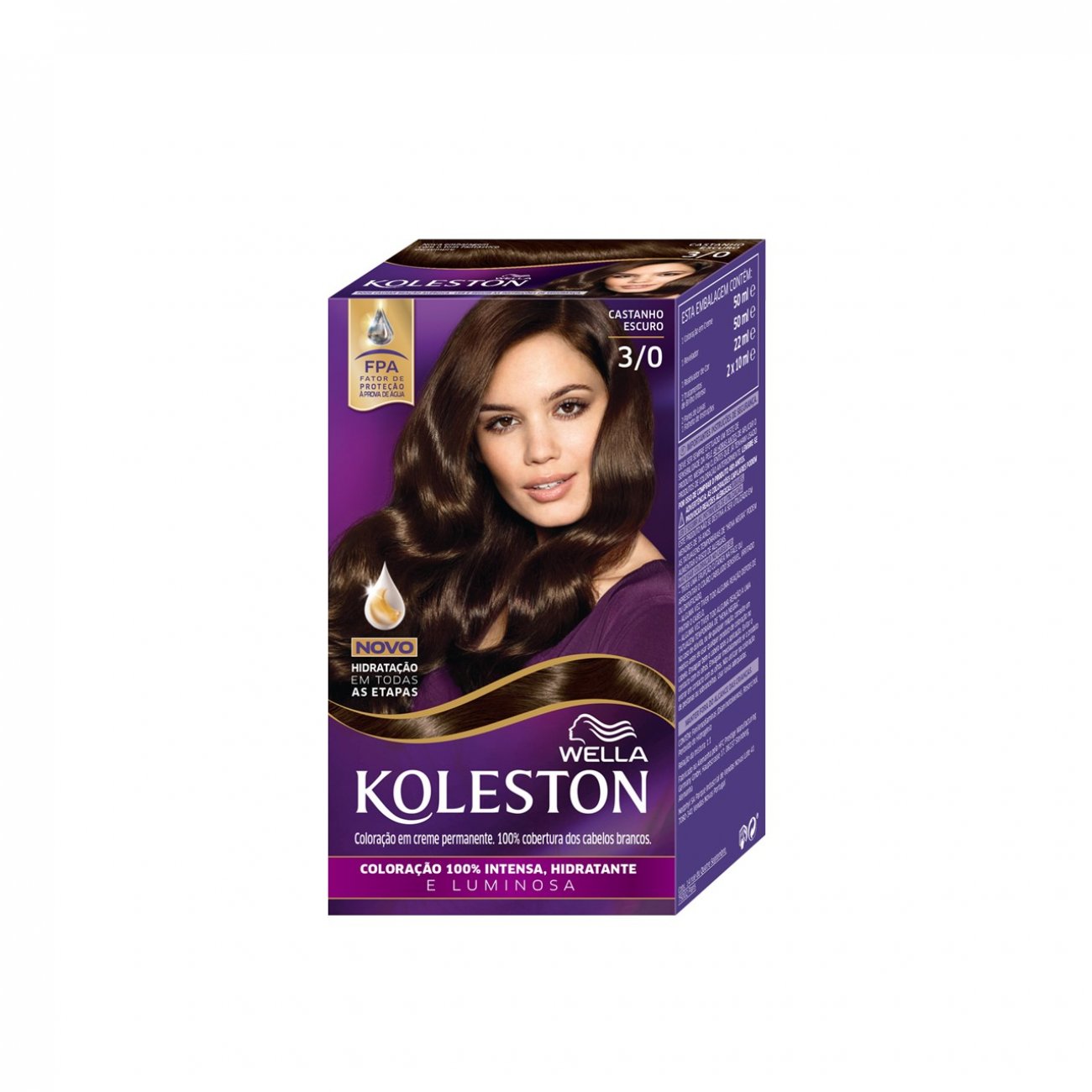 Buy Wella Koleston 3/0 Dark Brown Permanent Hair Color · Turkey