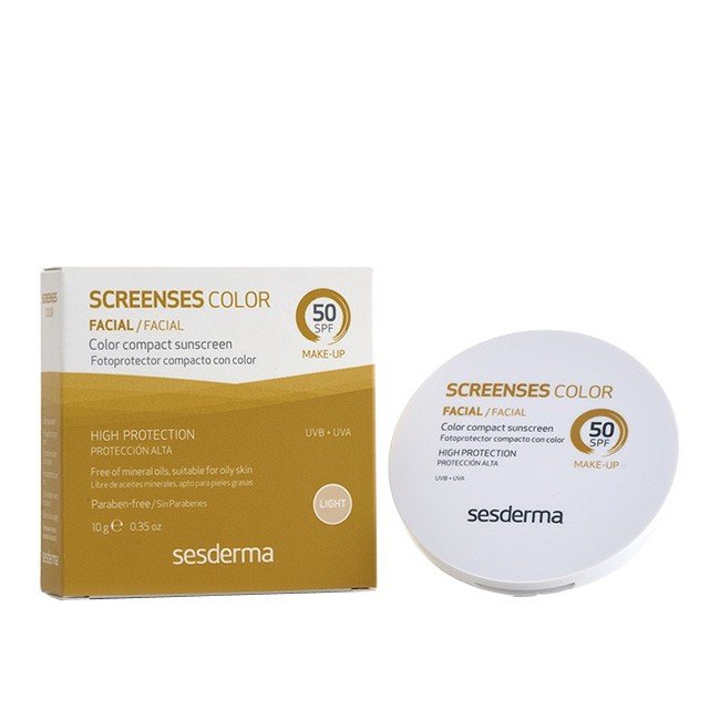 Buy Sesderma Screenses Color Compact Sunscreen Light Spf50 10g World Wide