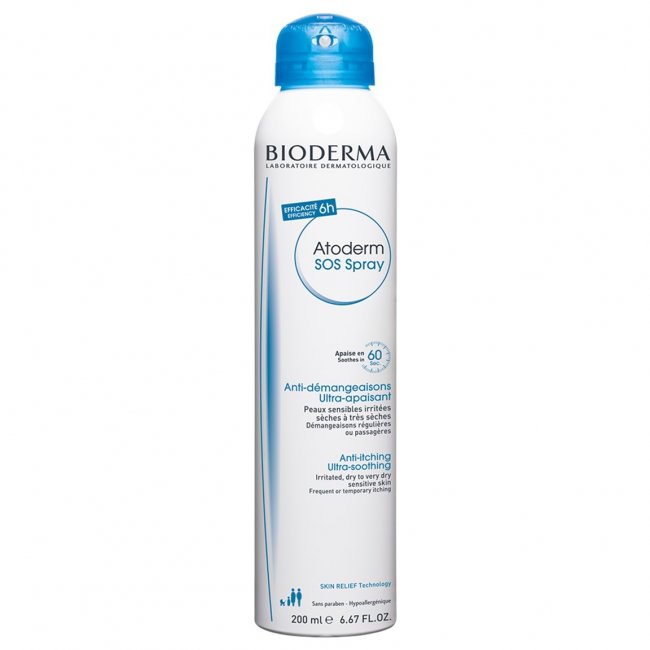 Buy Bioderma Atoderm Sos Spray Anti Itching 200ml World Wide