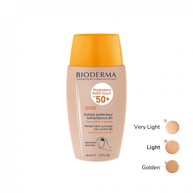 Buy Bioderma Photoderm Nude Touch Spf50 Light Tint 40ml Germany