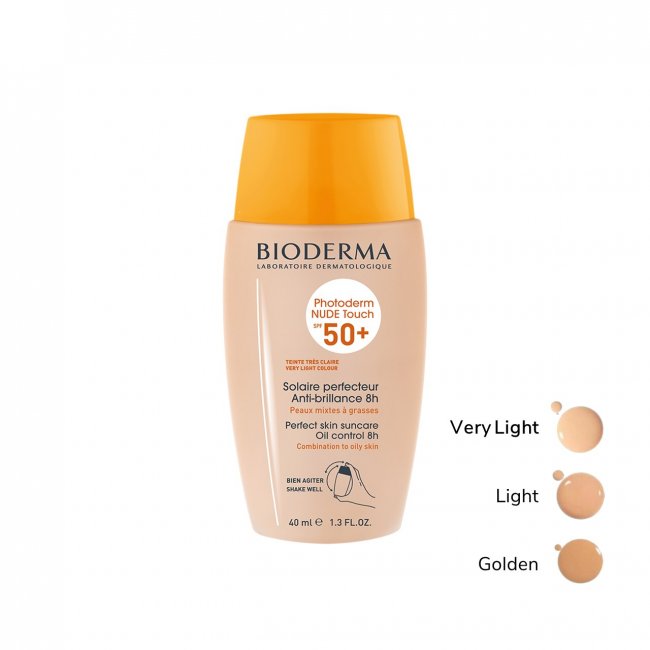 Buy Bioderma Photoderm Nude Touch Spf50 Natural Tint 40ml World Wide