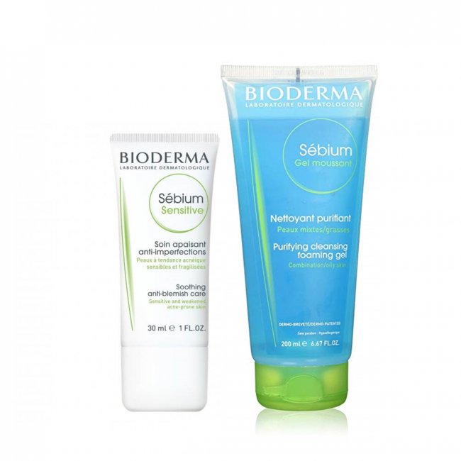 Buy Bioderma Sebium Sensitive 30ml Gel Moussant 200ml Ireland