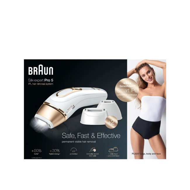 Braun Silk-Expert Pro 5 IPL Hair Removal System Gold PL5237