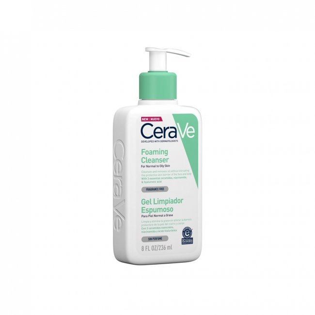 CeraVe Foaming Cleanser Normal to Oily Skin 236ml (7.98fl oz)