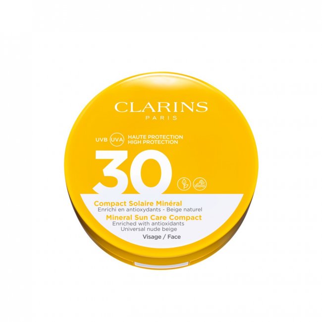 clarins sun face