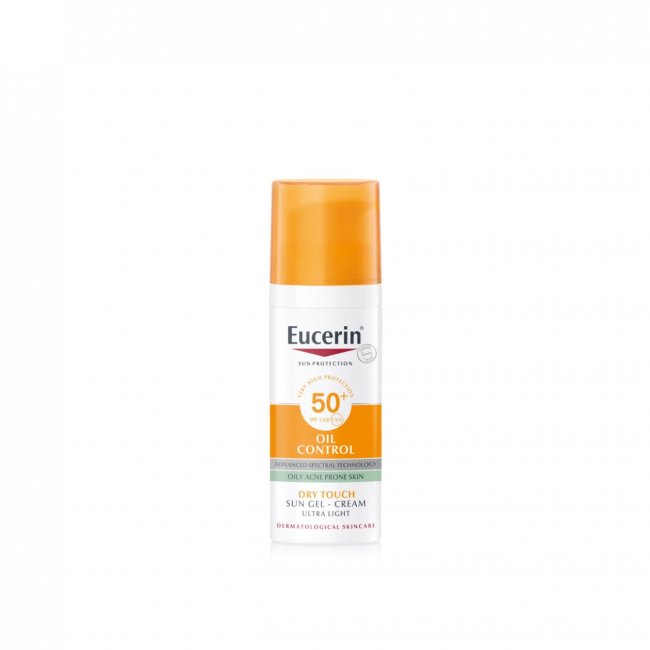 Eucerin Sun Gel-Creme Oil Control Toque Seco FPS50+ 50ml