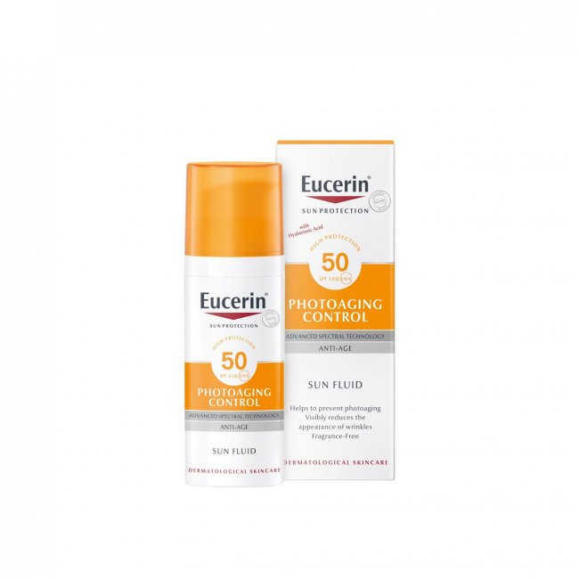 straffen Refrein lengte Buy Eucerin Sun Photoaging Control Sun Fluid SPF50+ 50ml · USA