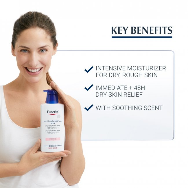 Buy Eucerin UreaRepair Plus Lotion 5 Urea 400ml · Kuwait