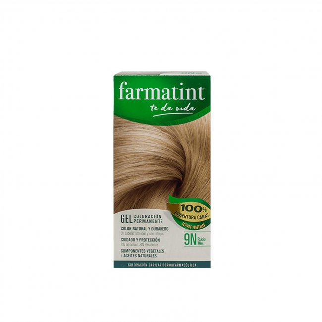 Buy Farmatint Permanent Hair Color Gel 9N Honey Blonde · South Korea