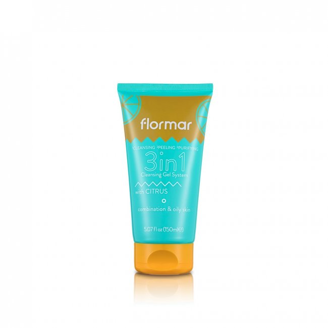 Flormar 3In1 Cleansing Gel System For Combination & Oily Skin 150ml