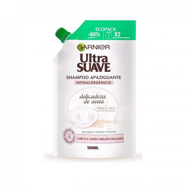 Buy Garnier Ultimate Blends Delicate Oat Shampoo Refill 500ml (16.91fl oz) · USA