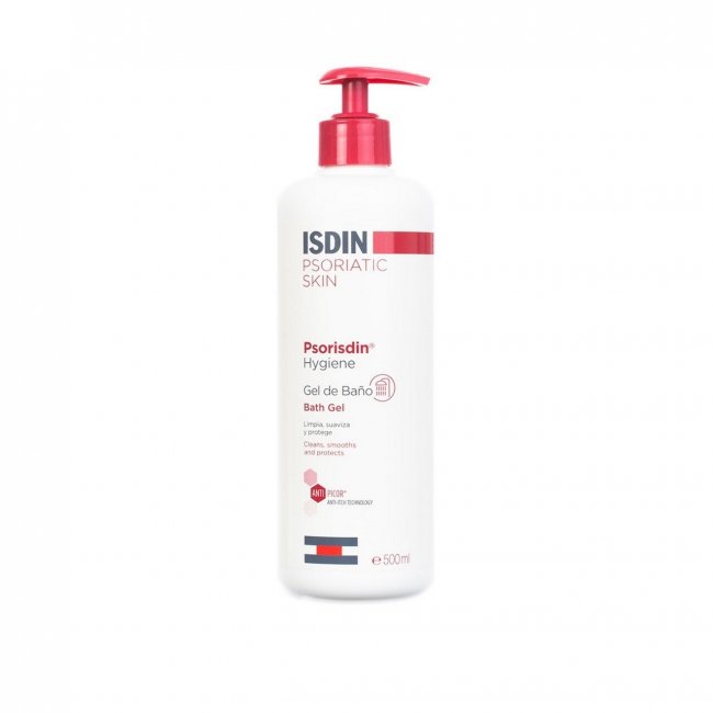 ISDIN Psorisdin Psoriatic Skin Hygiene Bath Gel 500ml (16.91fl oz)