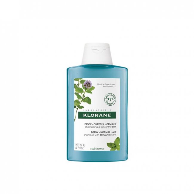 Klorane Anti-Pollution Detox Shampoo with Aquatic Mint 200ml (6.7 fl oz)