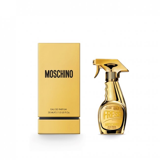 moschino gold fresh couture gift set
