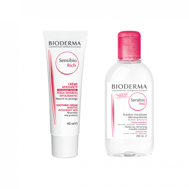 Buy Bioderma Sensibio Rich Cream 40ml H2o Micellar Solution