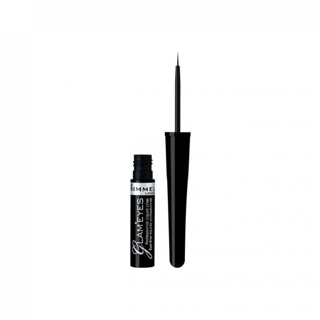 Buy Rimmel London Glam'Eyes Liquid Eyeliner Pitch Black 3.5ml · Thailand