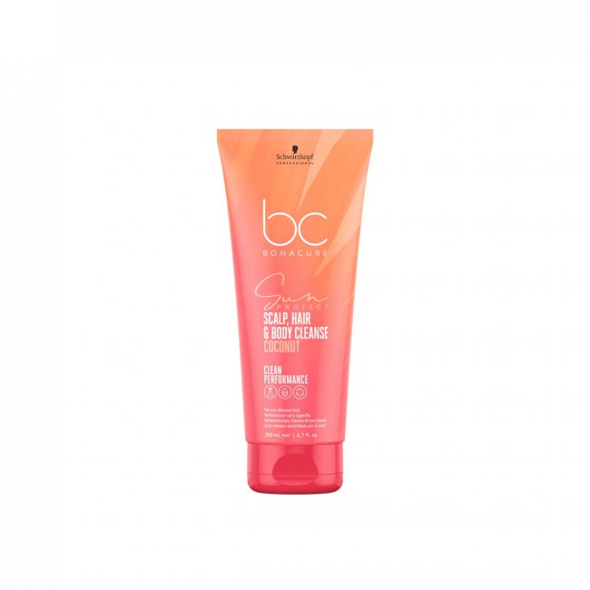 Schwarzkopf BC Sun Protect Scalp, Hair & Body Cleanse 200ml