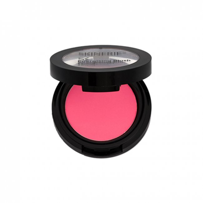 skinerie vibrant powder blush flush pink