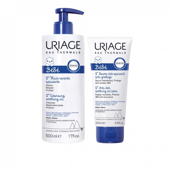 Uriage Baby 1st Cleansing Soothing Oil 500ml Oil Balm 0ml