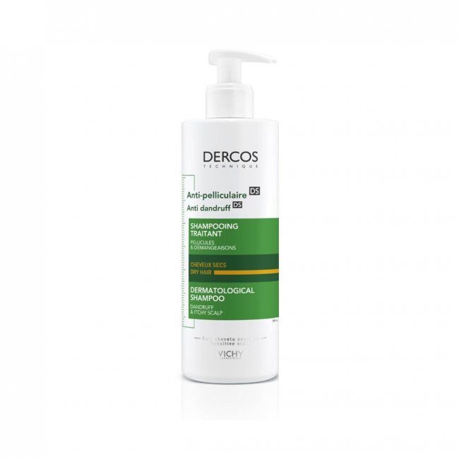 Vichy Dercos Anti-Dandruff DS Shampoo for Dry Hair 390ml (13.19fl oz)