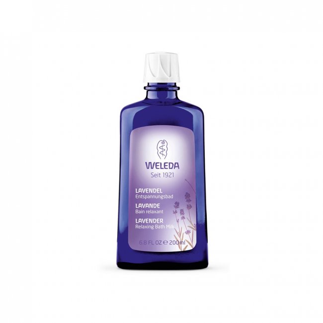 Weleda Lavender Relaxing Bath Milk 200ml (6.76fl oz)