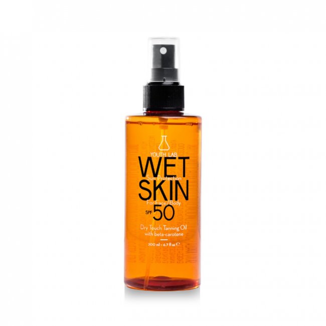 YOUTH LAB Wet Skin Dry Touch Tanning Oil SPF50 200ml (6.76fl oz)