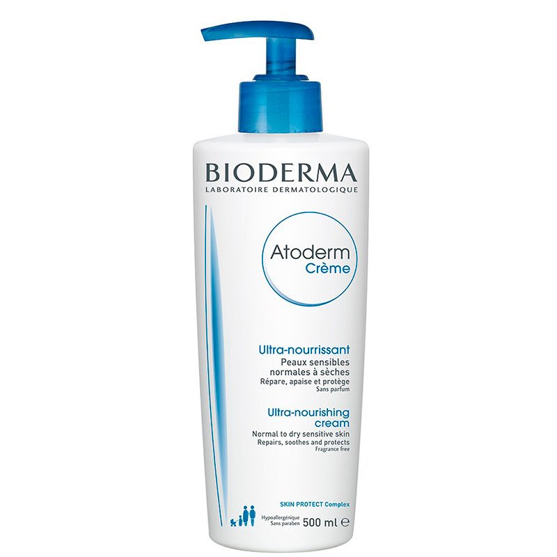 Buy Bioderma Atoderm Creme Nourishing Cream Normal To Dry Skin 500ml World Wide