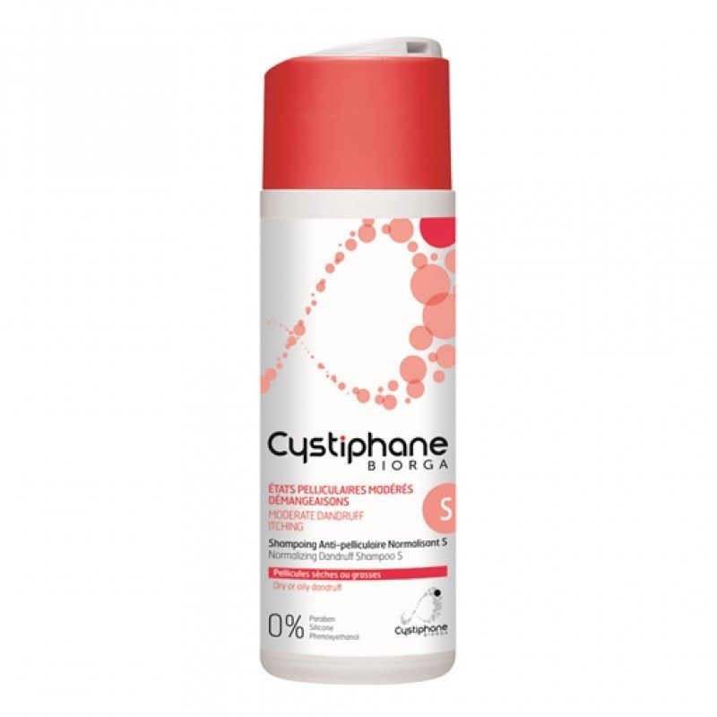 Cystiphane Biorga Anti-Dandruff Normalising S Shampoo 200ml