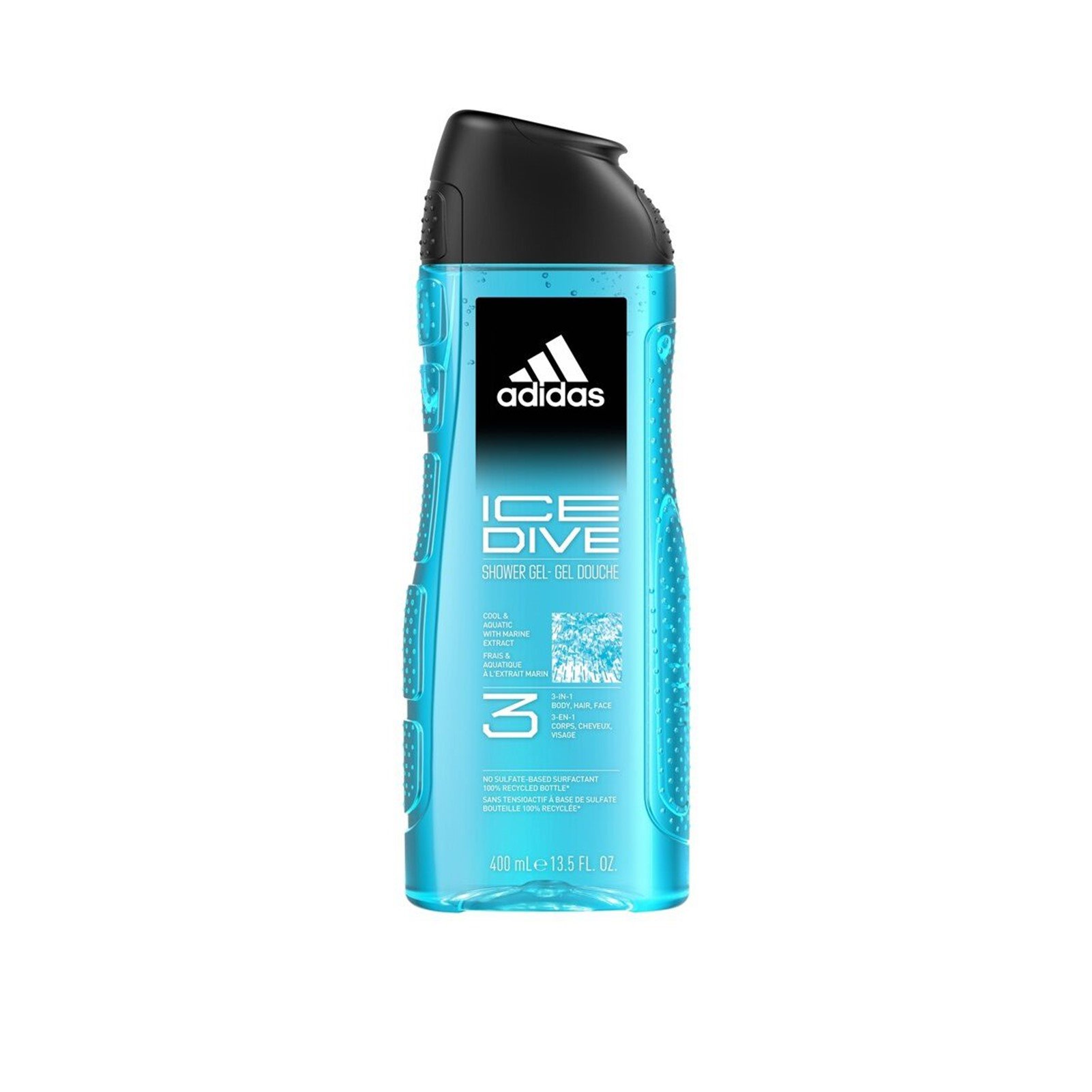 Azië Bij Voorbeeld Buy adidas Ice Dive Refreshing 3-In-1 Shower Gel 400ml (13.53fl oz) · USA