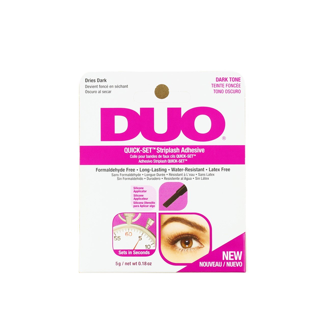 Buy Ardell Duo Quick-set Striplash Adhesive Dark 5g · World Wide