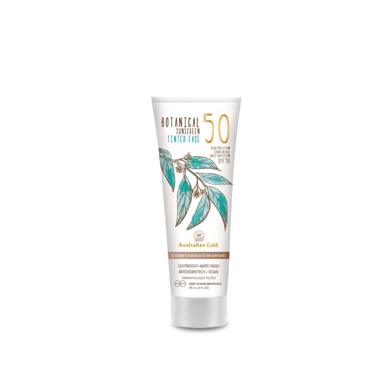 botanical sunscreen 50 tinted