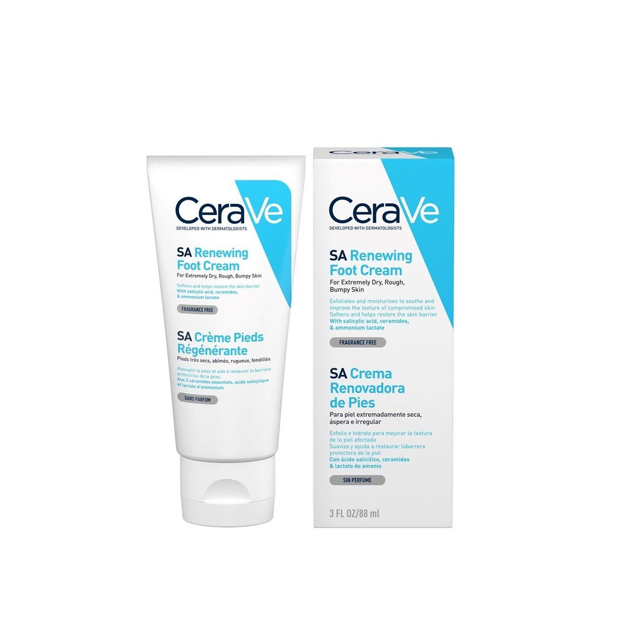 Buy CeraVe Renewing SA Cream Very Dry Skin 88ml (2.98fl oz) · USA