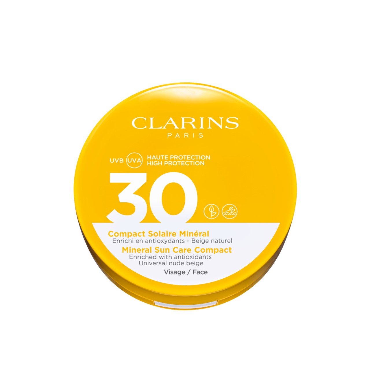 Compact care. Крем СПФ 30. Кларанс солнцезащитный крем 30. Clarins солнцезащитный крем для лица SPF 30. Солнцезащитная пудра SPF 50.