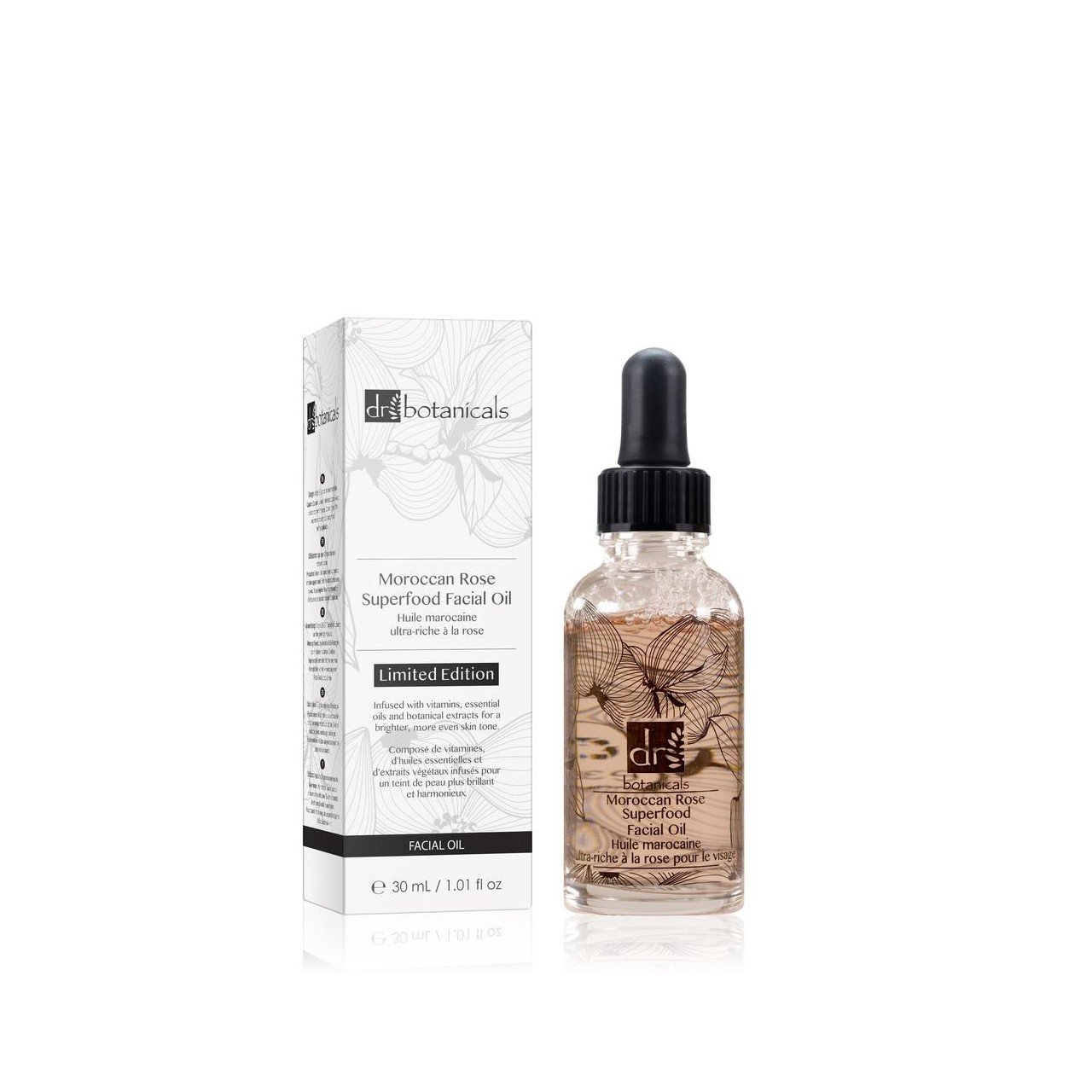 Wallpaper Limited Edition Dr Botanicals Moroccan Rose Superfood Facial Oil Desktop Wallpaper