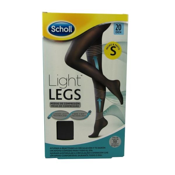 Buy Dr Scholl Light Legs Compression Tights 20 Den S Black Online at