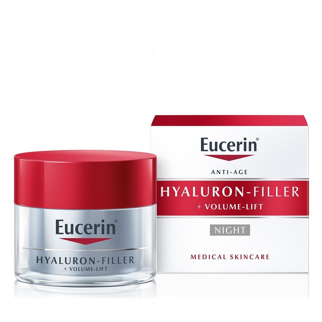 Ciro Vier helder Eucerin Hyaluron-Filler + Volume-Lift Night 50ml