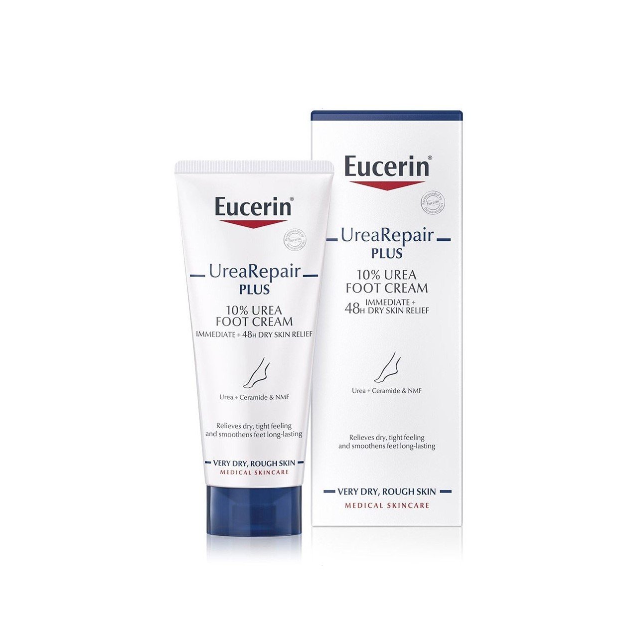 ilt Karriere Folde Buy Eucerin UreaRepair Plus Foot Cream 10% Urea 100ml (3.38fl oz) · USA