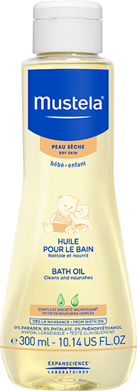 baby bath oil dry skin
