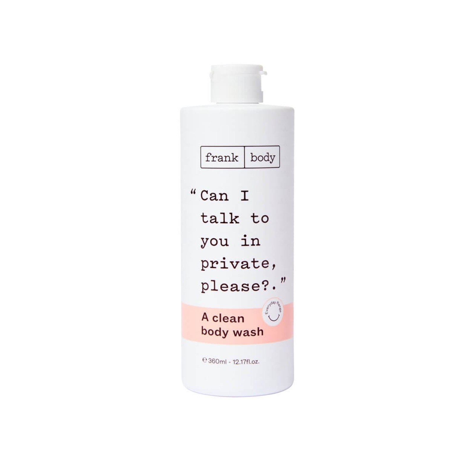 Buy Frank Body A Clean Body Wash Unscented 360ml · Qatar (Arabic)