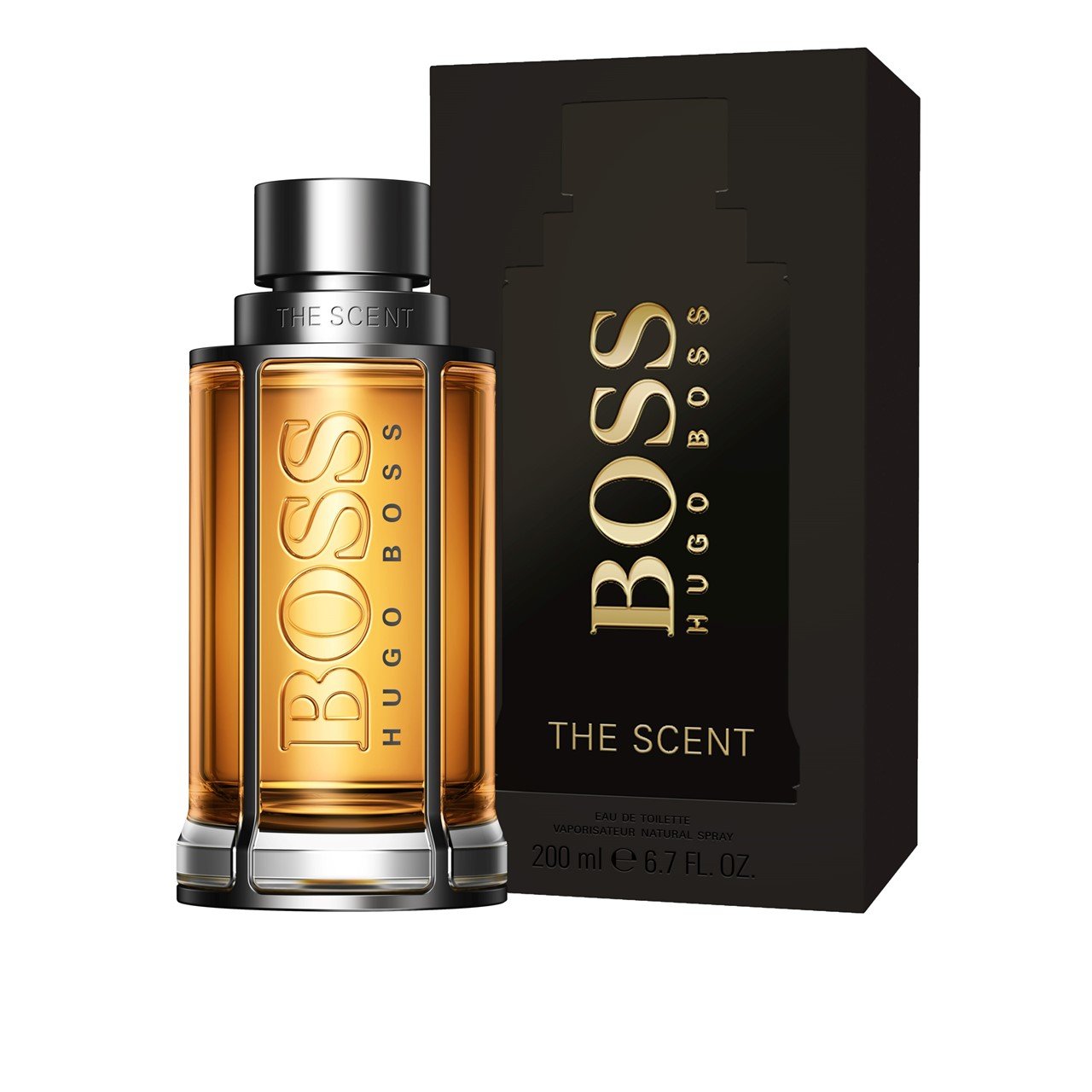 سطح أملس هياج مكان فارو ضحكة مكتومة مذنب  boss parfum the scent 200 ml
