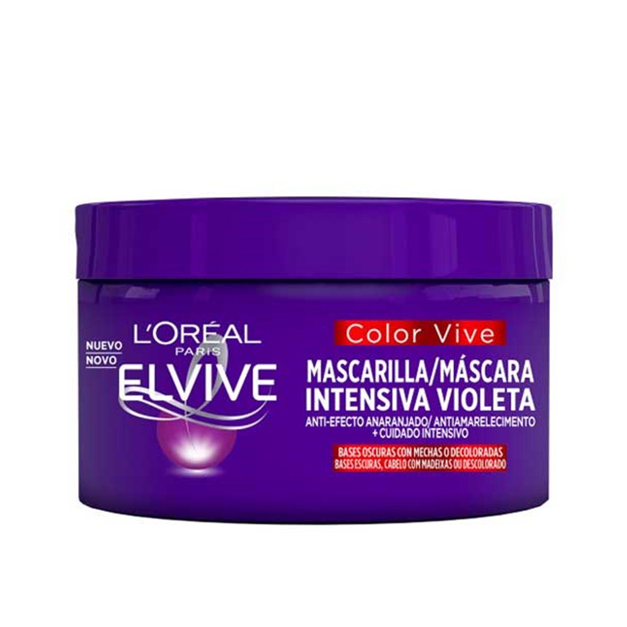 negativ fjende absorberende Buy L'Oréal Paris Elvive Color Protect Intensive Purple Mask 250ml (8.45fl  oz) · USA