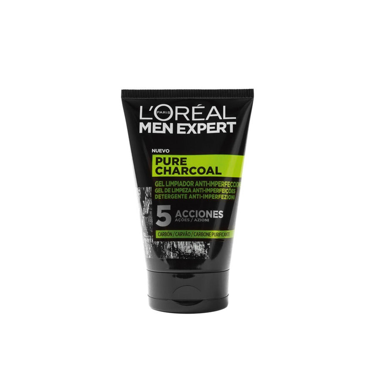 plotseling vos Ambassade Buy L'Oréal Paris Men Expert Pure Charcoal Purifying Face Wash 100ml  (3.38fl oz) · USA
