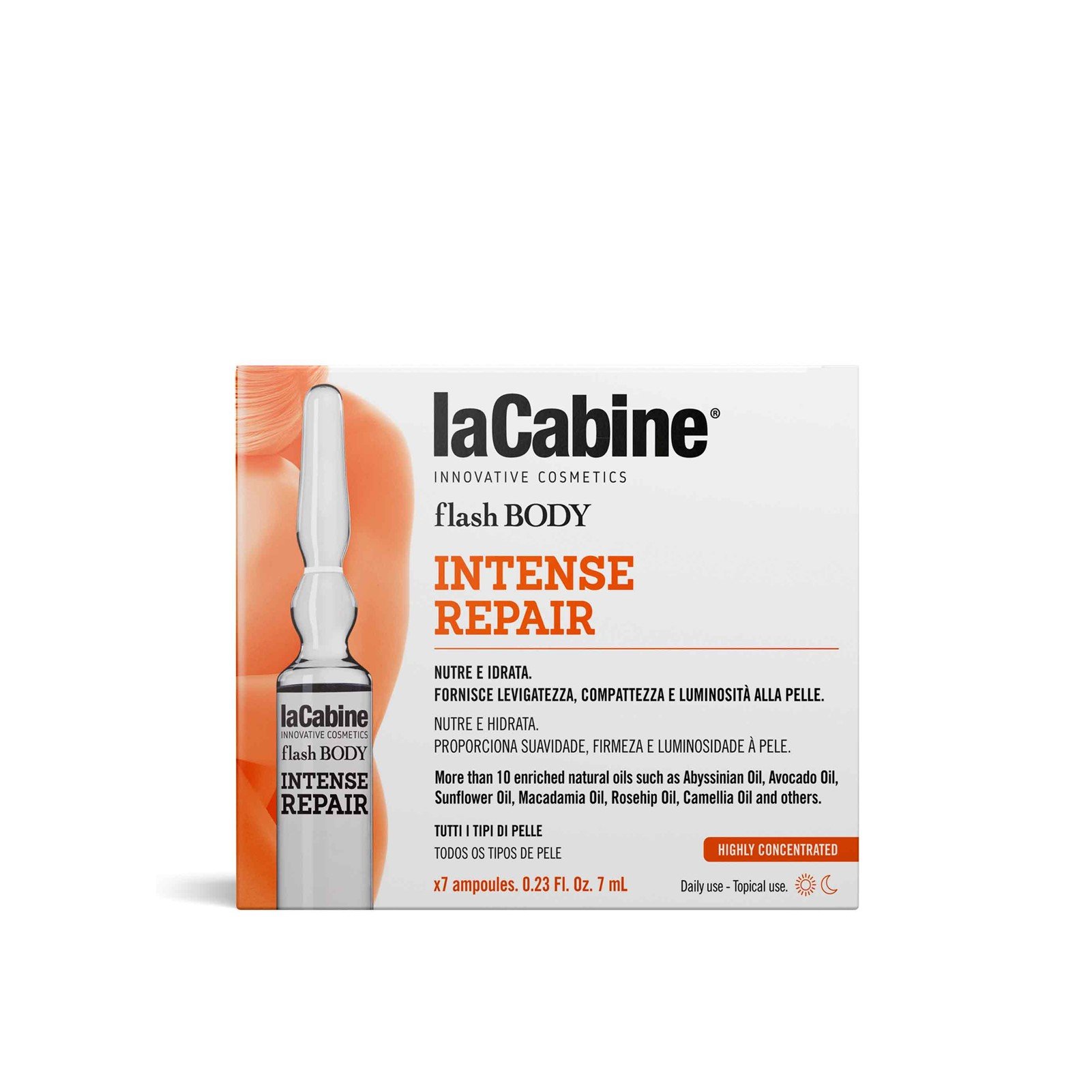 Buy La Cabine Flash Body Intense Repair Concentrated Ampoules · USA