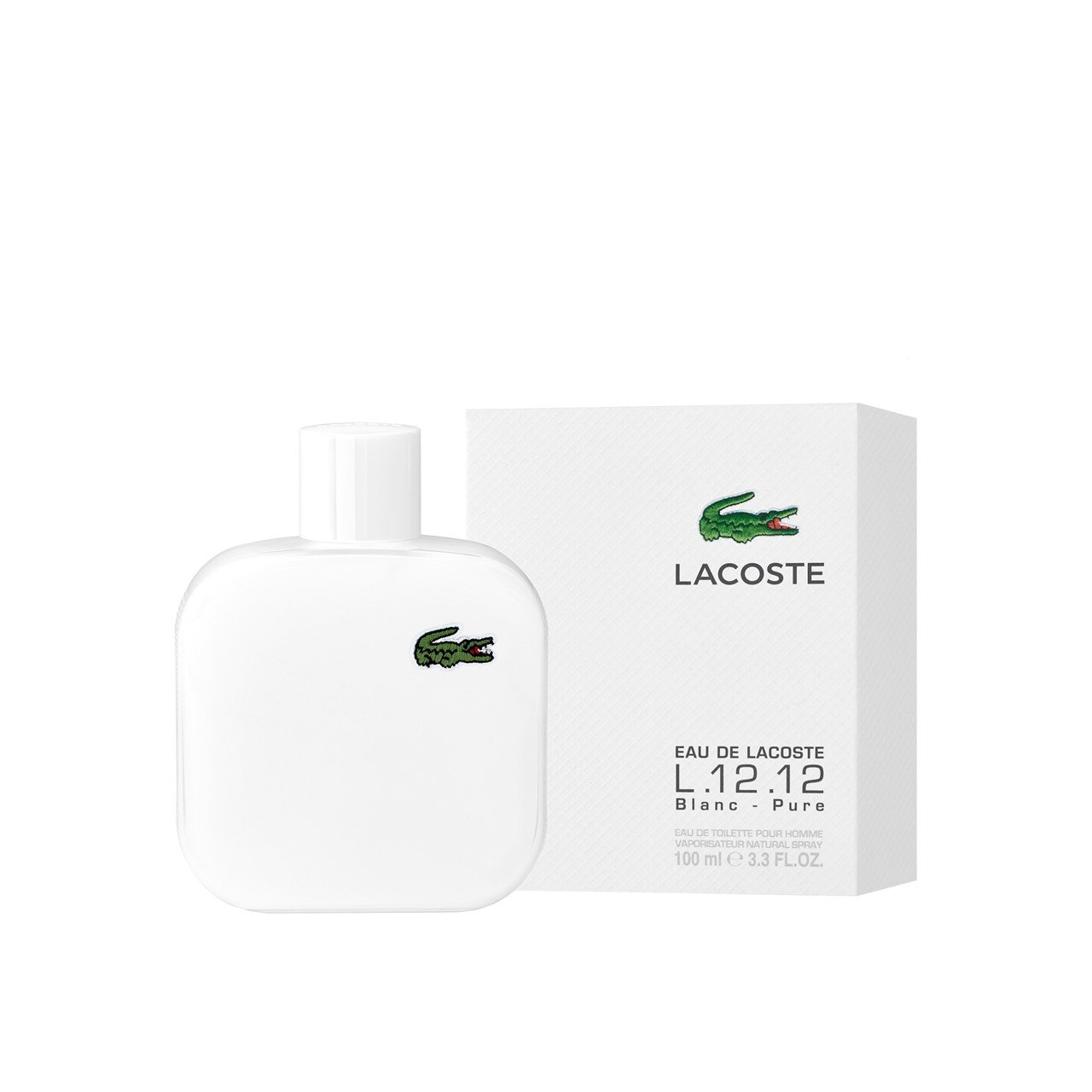 Buy Lacoste L.12.12 Blanc Pure Eau Toilette Pour Homme 100ml (3.4fl oz) · USA