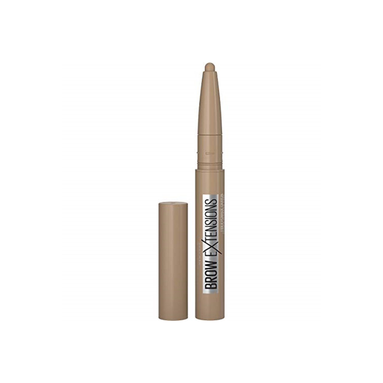 maybelline brow extensions fiber pomade crayon