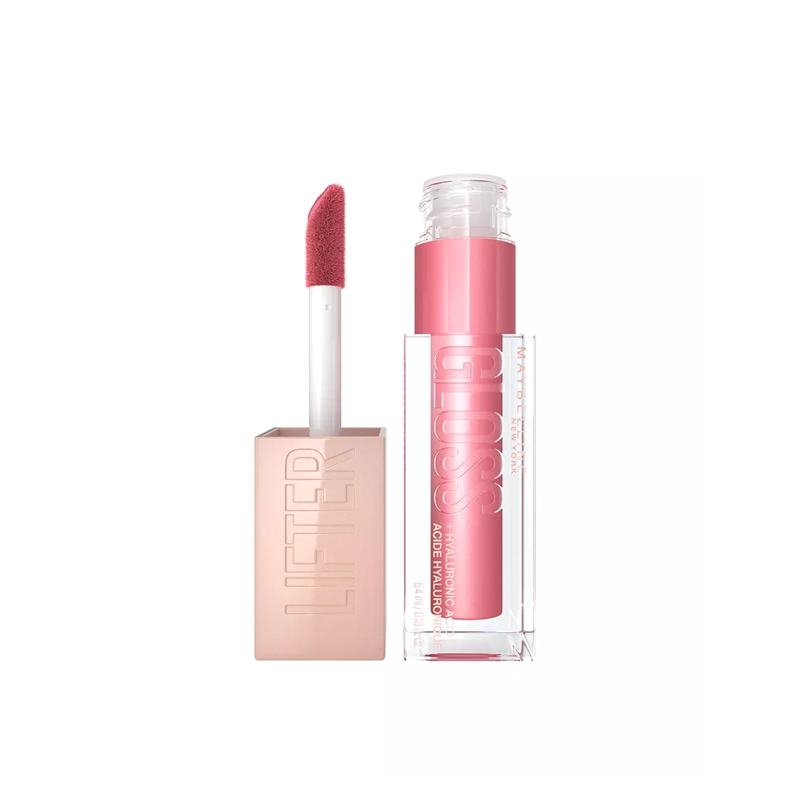 Buy Maybelline Lifter Gloss + Hyaluronic Acid Lip Gloss 005 Petal 5.4ml ...