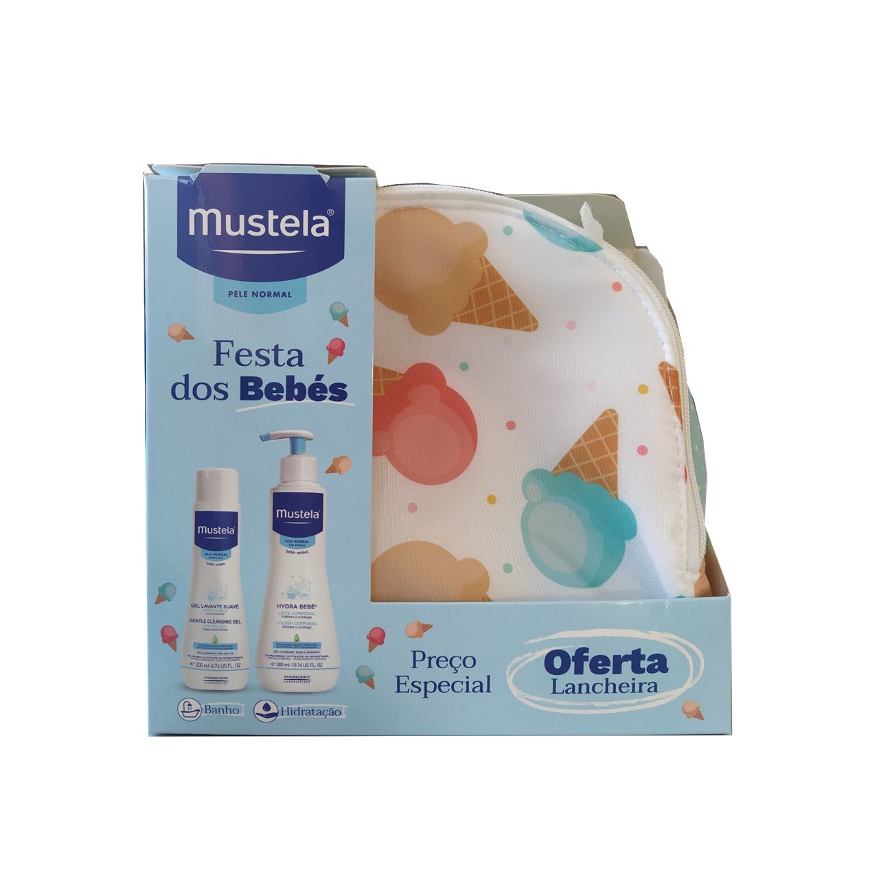 Gift Set Mustela Baby Shower Normal Skin Lunch Box Coffret