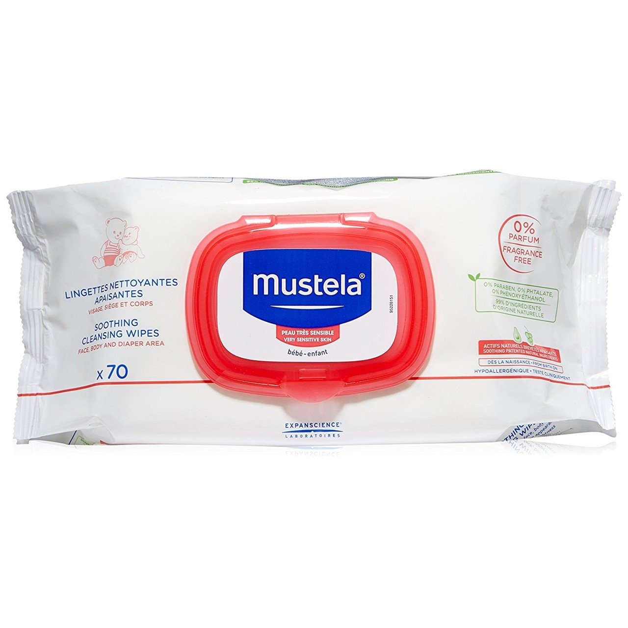 Very sensitive. Mustela салфетки. Для чувствительной кожи Mustela.